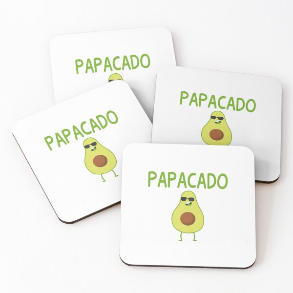 Item preview, Papacado Funny Avocado Dad Father's Day Gift designed and sold by JustGift.