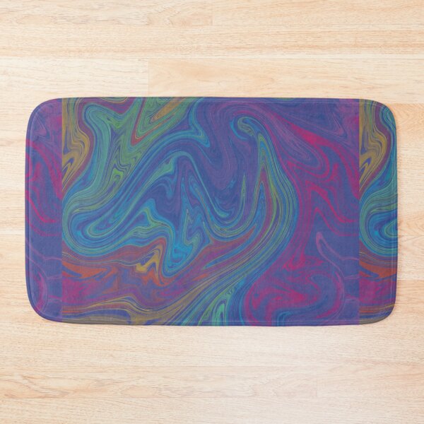 Item preview, Psychedelic Purple Rainbow Swirl Pattern, luminous pattern with psychedelic vibes designed and sold by ToriaScarlett.