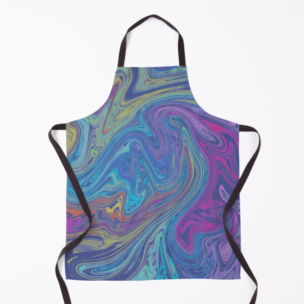 Item preview, Psychedelic Purple Rainbow Swirl Pattern, luminous pattern with psychedelic vibes designed and sold by ToriaScarlett.