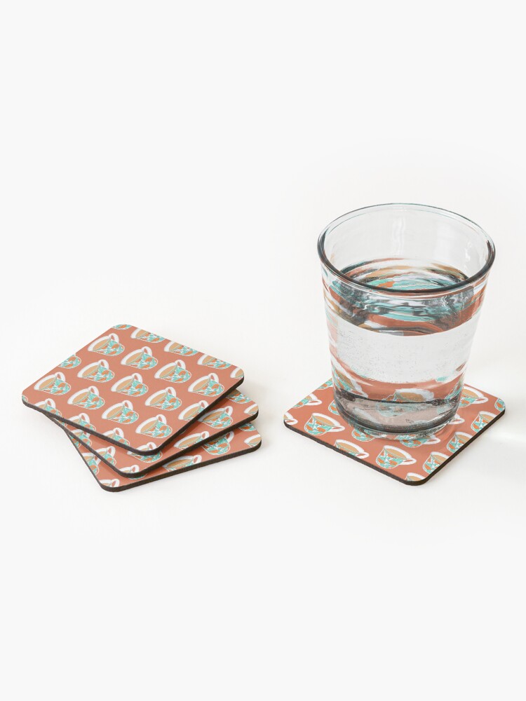 Alternate view of Cup of Tea Coasters (Set of 4)