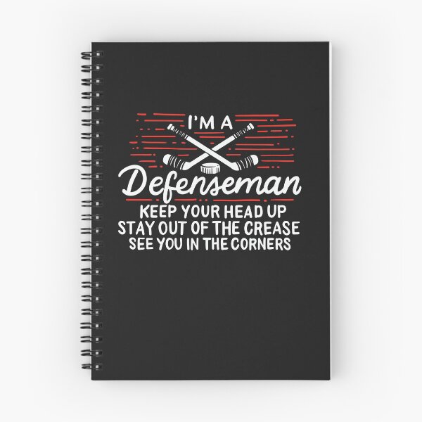 Item preview, HOCKEY: I'm A Defenseman designed and sold by woormle.