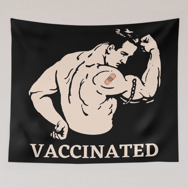 Item preview, Vaccinated body builder designed and sold by Caregiverology.