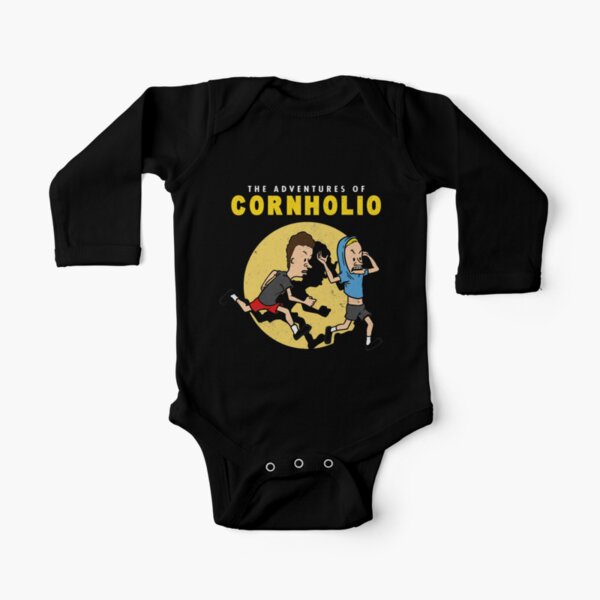 Las aventuras de Cornholio Body de manga larga para bebé