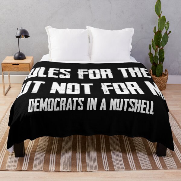 Artikelvorschau, Regeln für dich, aber nicht für mich - Anti Democrat Funny Quote entworfen und verkauft von TrendsnHolidays.