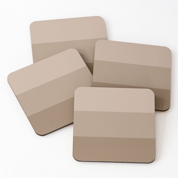 Item preview, Sand Neutral Striped Ombre designed and sold by ImagineKaye.
