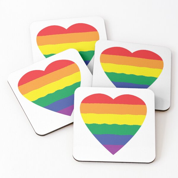Item preview, rainbow heart designed and sold by rclsivcreative.