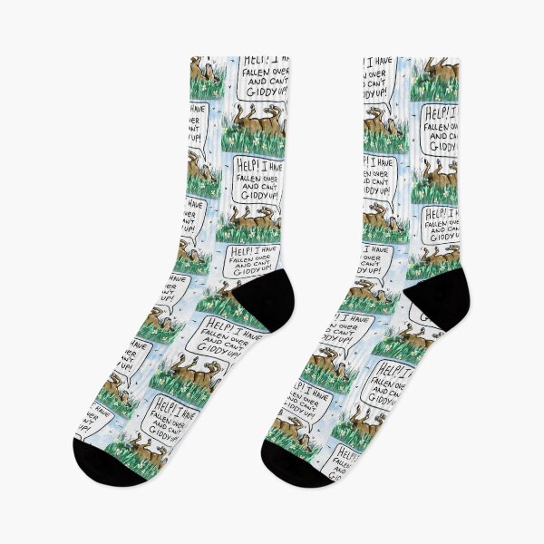 Item preview, Giddy Up Horse: daily doodle design designed and sold by Hannah's Doodles.