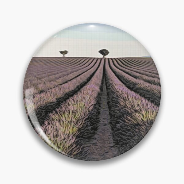 Item preview, Campos de lavanda en provenza arte digital designed and sold by pietrofoto.