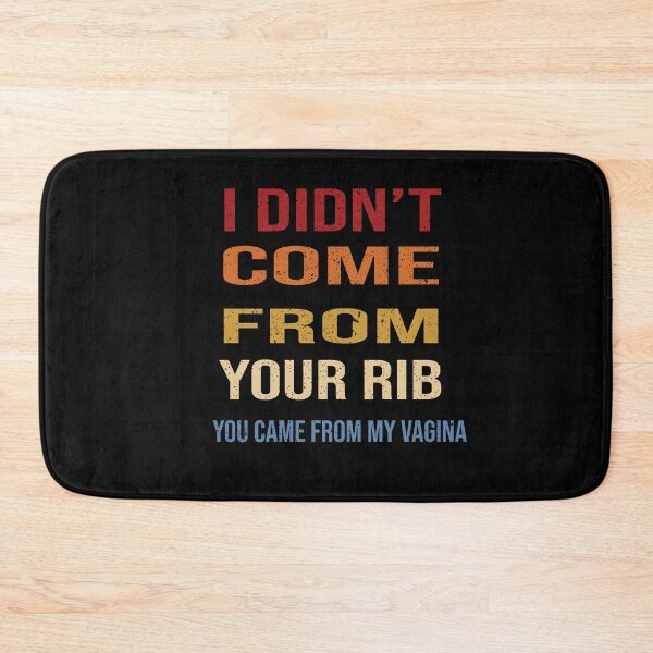Item preview, I Didnt Come From Your Rib designed and sold by camelia khaled.