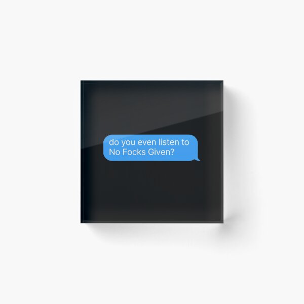 Item preview, No Focks Given - Podcast designed and sold by thehonestjoe.