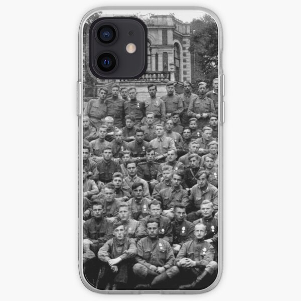 WWII soldiers iPhone Soft Case