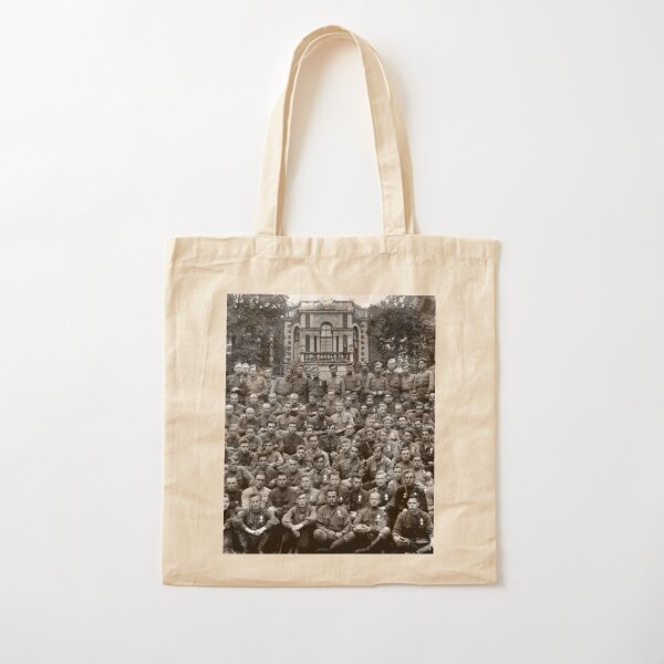 WWII soldiers Cotton Tote Bag