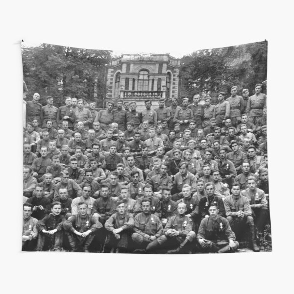 WWII soldiers Tapestry