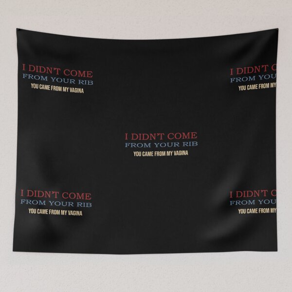 Item preview, I Didnt Come From Your Rib designed and sold by camelia khaled.