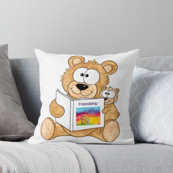 Item preview, Cute Bear Reading A Friendship Book To Adorable Little Bear designed and sold by Belknap.