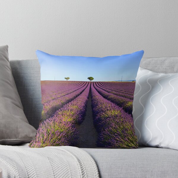 Item preview, Lavender field in provence digital art designed and sold by pietrofoto.