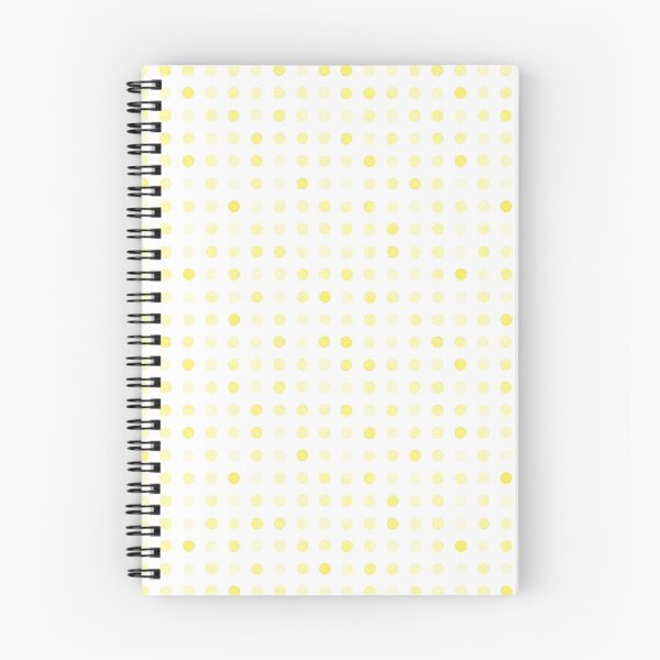 Item preview, Yellow Dot Pattern - White designed and sold by VvdVenDesign.