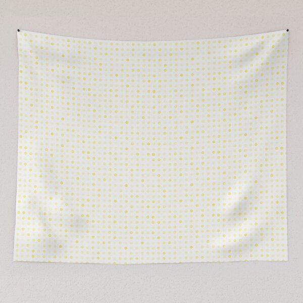 Item preview, Yellow Dot Pattern - White designed and sold by VvdVenDesign.