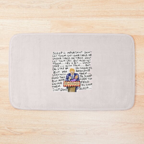 Item preview, Boris Lockdown Sleep Training: daily doodle design designed and sold by Hannah's  Doodles.