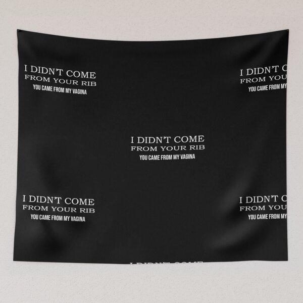 Item preview, I Didnt Come From Your Rib designed and sold by camelia khaled.