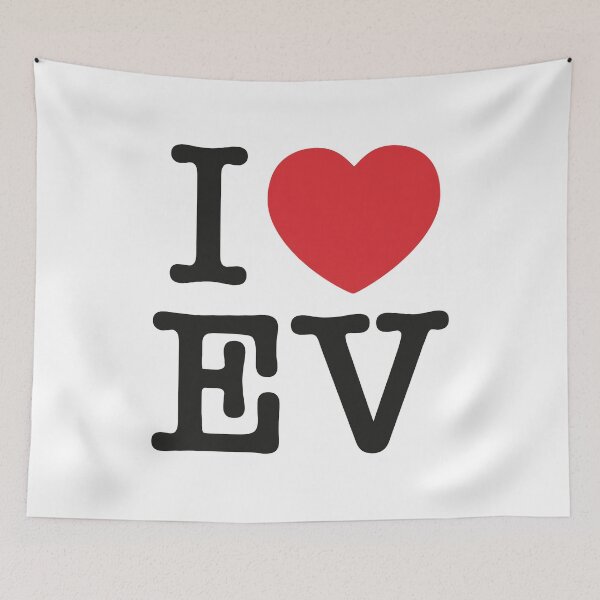 Item preview, I Love Electric Vehicles designed and sold by PetroleumSpirit.