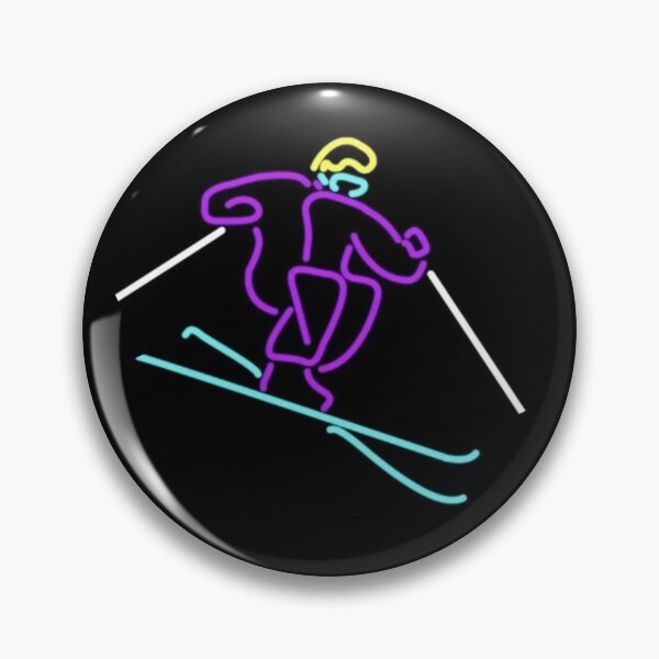 Item preview, Skiing designed and sold by Broken Antler Designs .