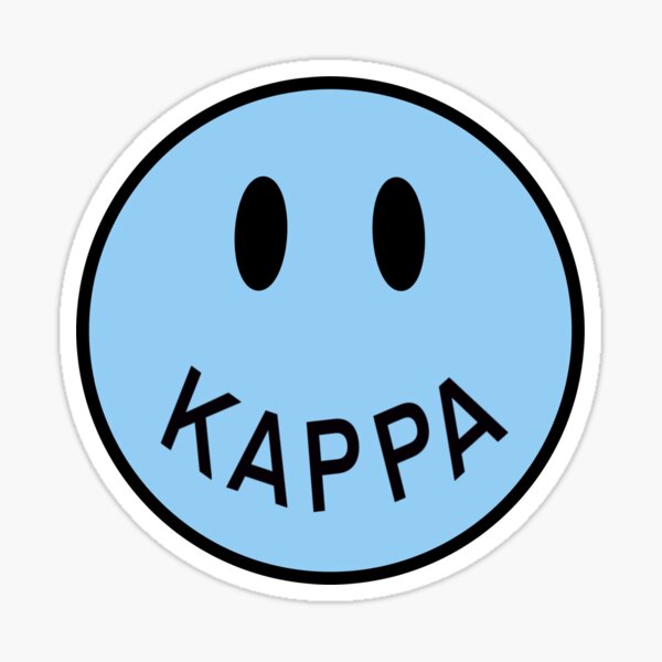 Kappa Smiley" Sticker for by byBRASS |