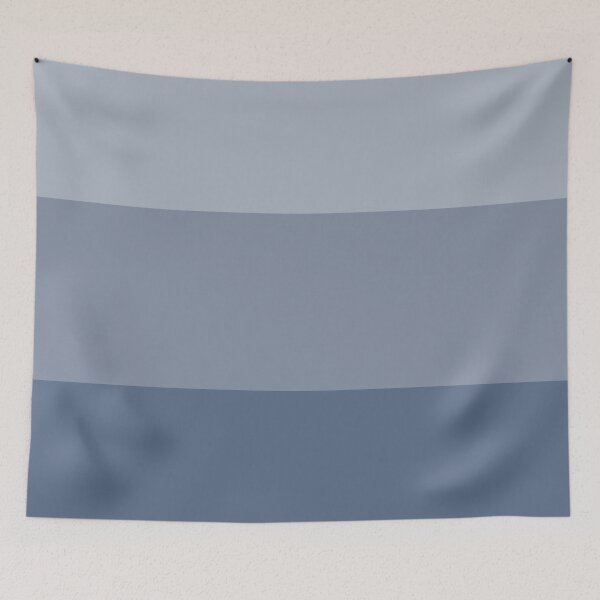 Item preview, Gray blue Striped Ombre designed and sold by ImagineKaye.