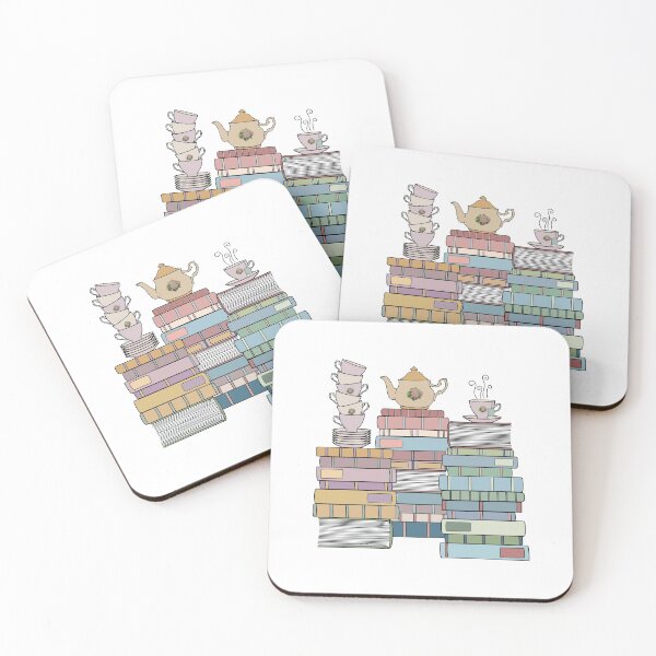 Item preview, Books And Tea designed and sold by TaraAnouk.