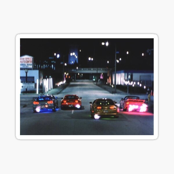 Fast and furious Sticker
