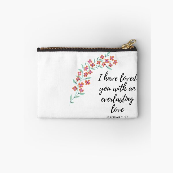 Artikelvorschau, Jeremiah 31v3 Inspirational Bible Verse Design entworfen und verkauft von AnnaStn.