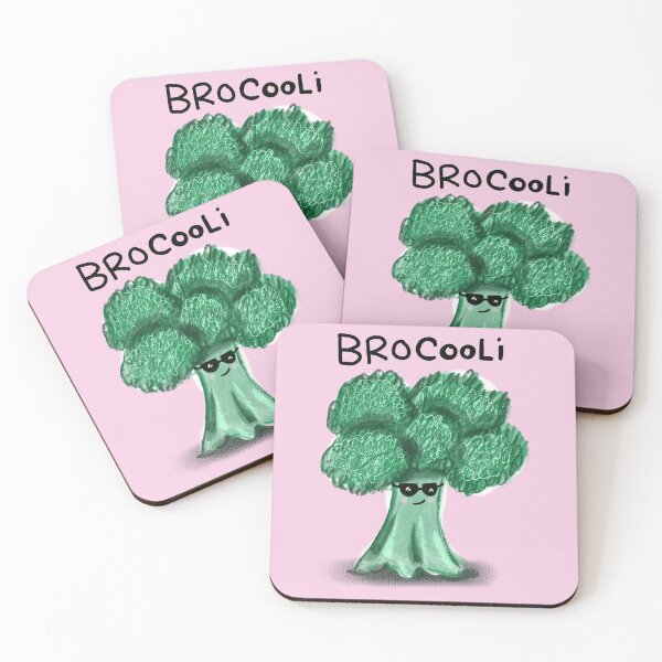 Item preview, Cool Broccoli: daily doodle design designed and sold by Hannah's  Doodles.