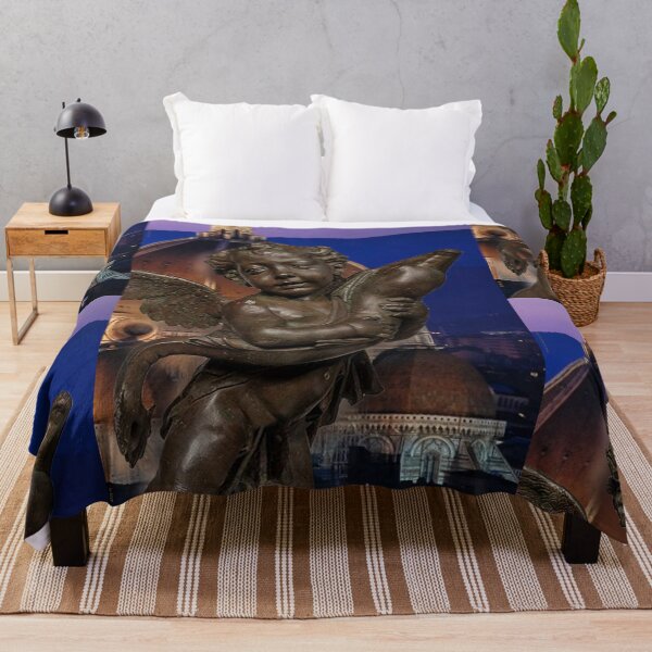 Item preview, Putto Angel and Dolphin by Verrocchio and Florence (by ACCI) designed and sold by VanyssaGraphics.