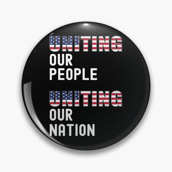 Item preview, Uniting our people, uniting our nation. Joe Biden Inauguration Day designed and sold by orangeblue21.