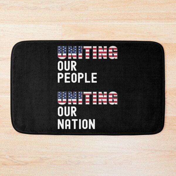 Item preview, Uniting our people, uniting our nation. Joe Biden Inauguration Day designed and sold by orangeblue21.