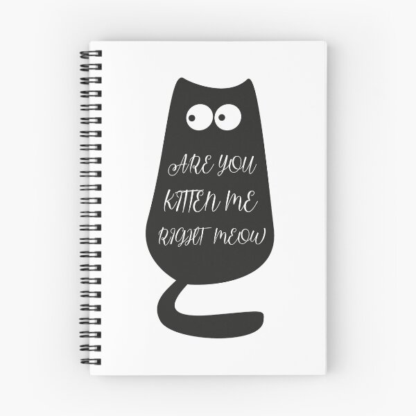 Aperçu de l'œuvre Es-tu moi chaton droit Meow créée et vendue par Designting.