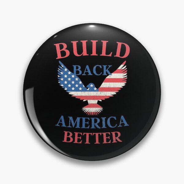Item preview, Build back America better designed and sold by stuff-n-stuff.