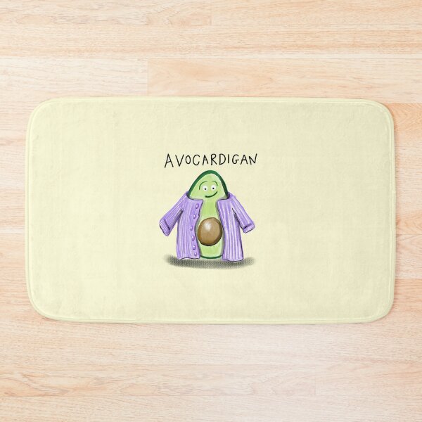 Item preview, Avocado Cardigan: daily doodle design designed and sold by Hannah's  Doodles.