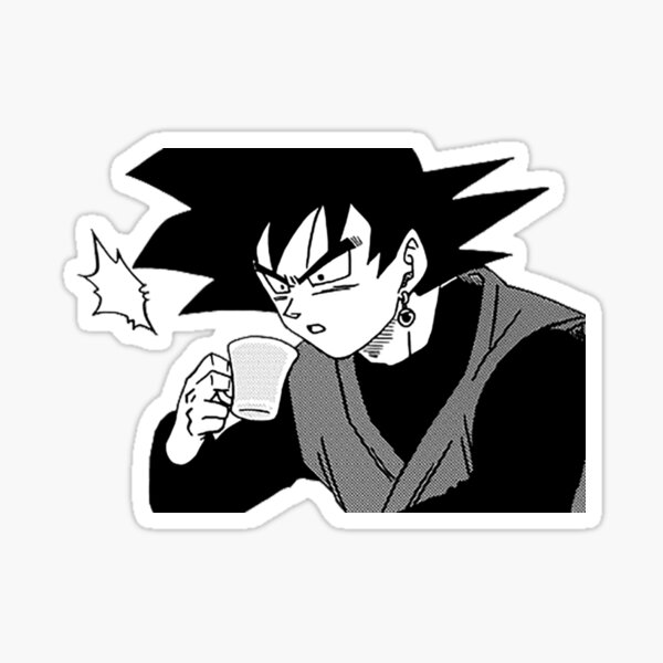 Sticker autocollant Manga Dragon ball goku 