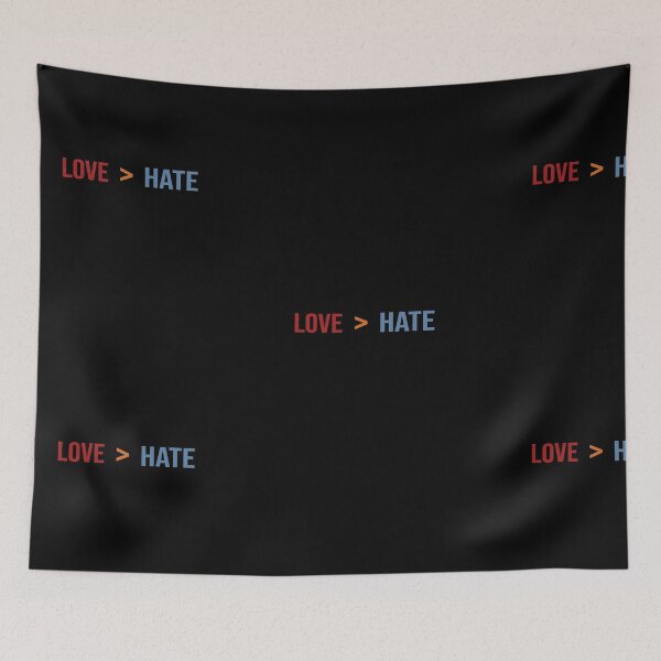 Item preview, Love Is Stronger Than Hate designed and sold by camelia khaled.