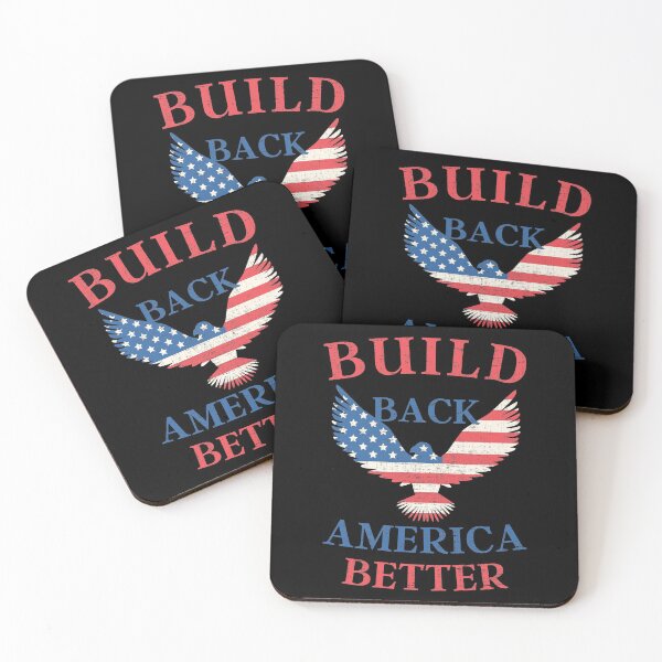 Item preview, Build back America better designed and sold by stuff-n-stuff.