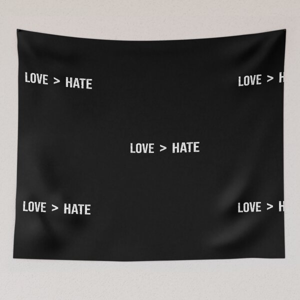 Item preview, Love Is Stronger Than Hate designed and sold by camelia khaled.