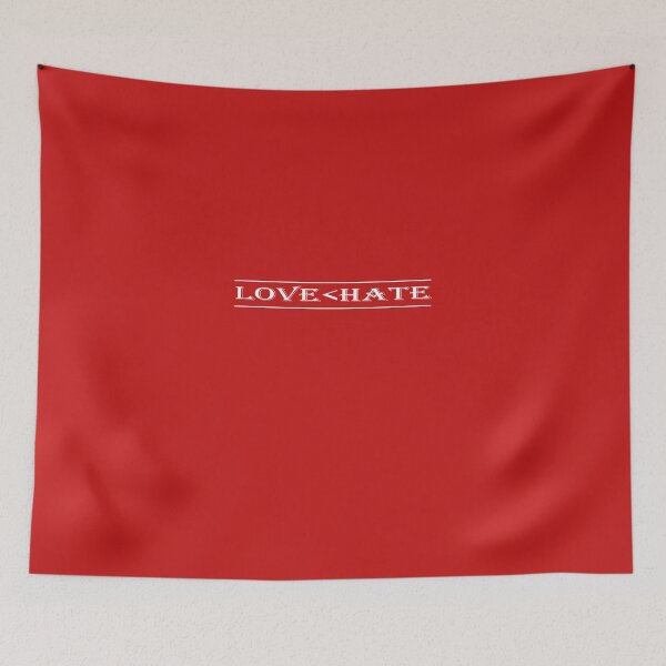 Item preview, love - hate designed and sold by kmf1313.