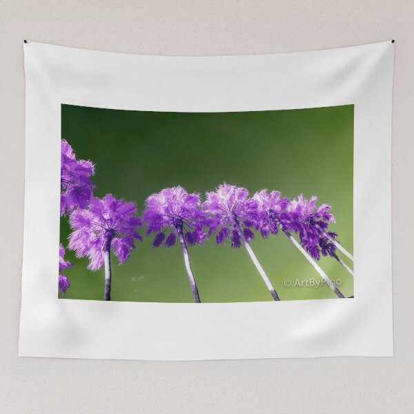 Item preview, Purple Palms in Infared designed and sold by ArtByPino.