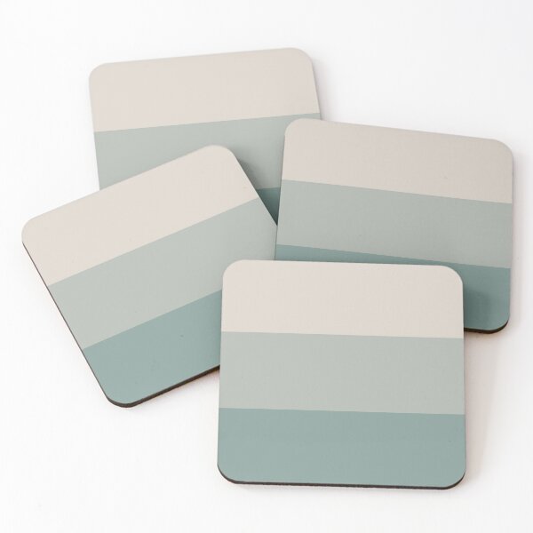 Item preview, Mint Green Striped Ombre designed and sold by ImagineKaye.