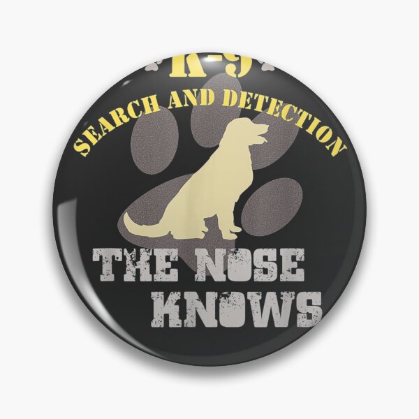 Item preview, K9 Detection Dog Golden Retriever Sniffer Tracking Security designed and sold by dianasandys9a.