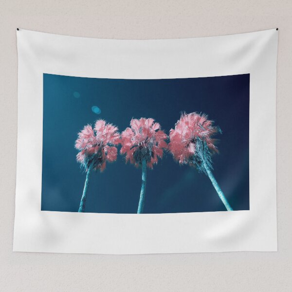 Item preview, Pink Palms in Infared designed and sold by ArtByPino.