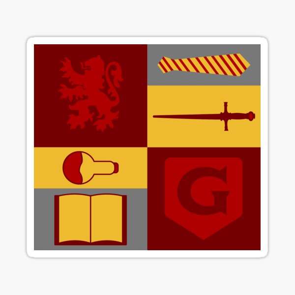 Item preview, Red Lion House - Courage and Determination Attributes designed and sold by Neptune-Design.