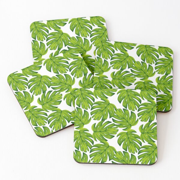 Item preview, Monstera Deliciosa Green Leaf Pattern designed and sold by Kraina.
