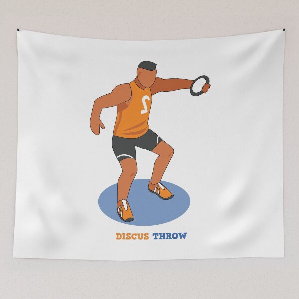 Item preview, Discus Throw sport designed and sold by Haxino.